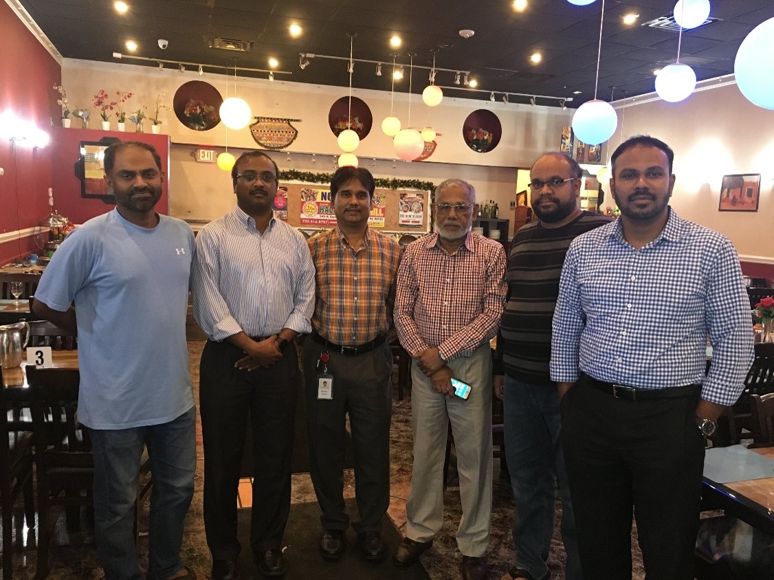 Prof. Dr. Akbarsha's visit to New Jersey