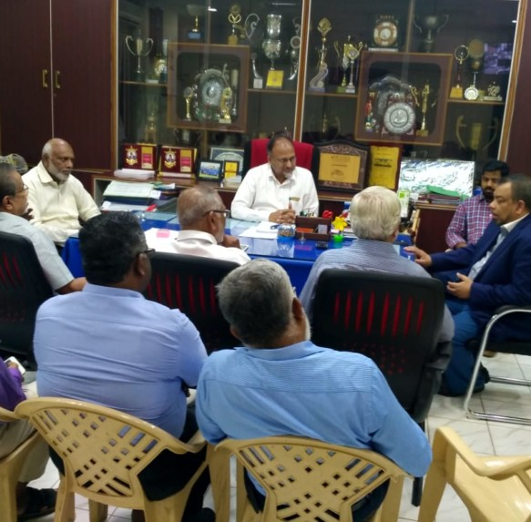 Dr. Ruknudin's visit to JMC - Image 1